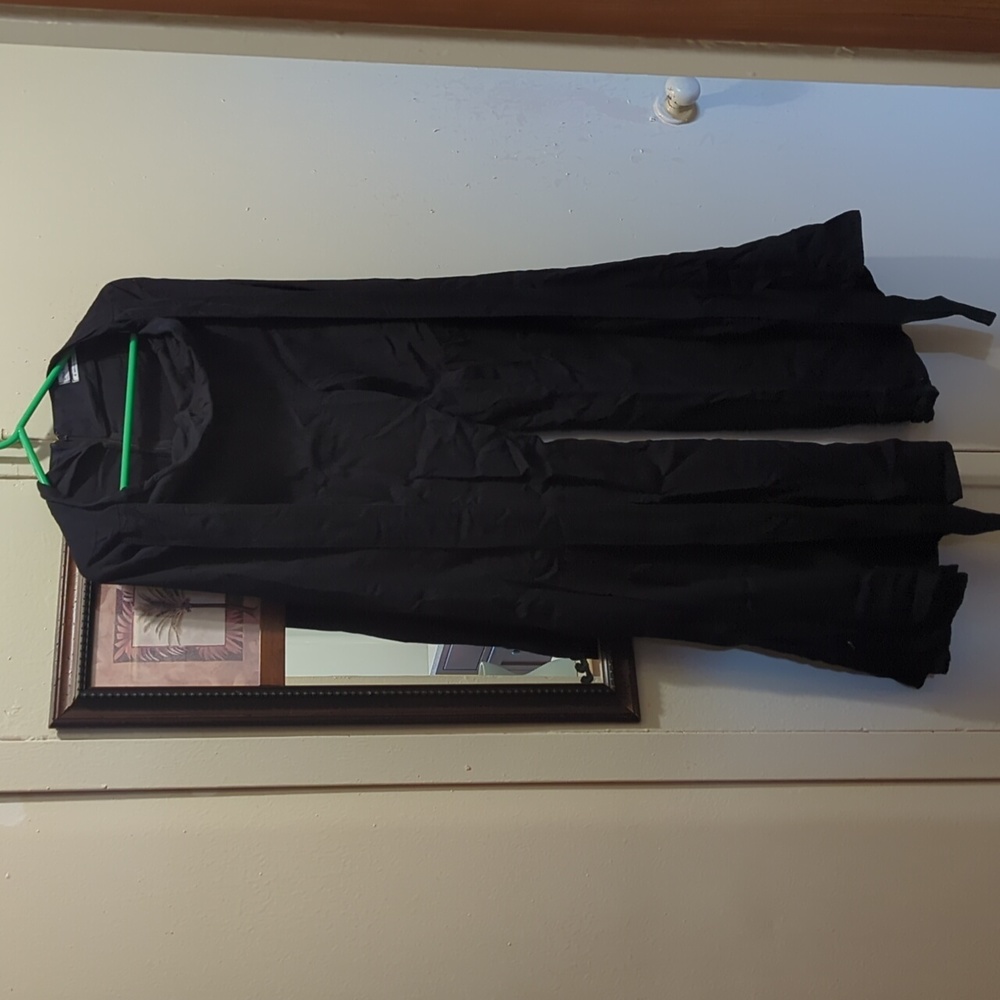 Ball bell bottom pants with slits in the side